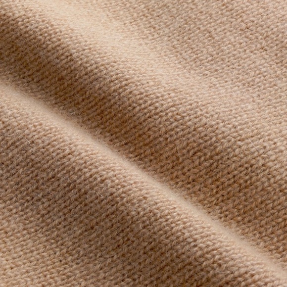 SPORTY & RICH - 2 Piece 100% Cashmere Tracksuit in Camel - MSRP - $675 BNWT - Picture 9 of 9